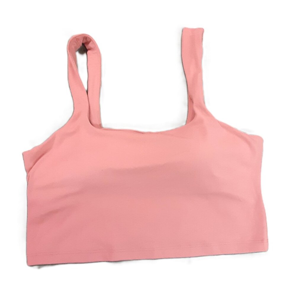 Athleta Woman's Athletic Top Size XL Pullover Easy Care Sleeveless Built in Bra